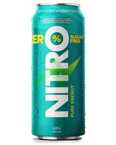 Энергетик Nitro zero 0.45л