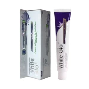 Зубная паста WHITE GLO 100гр отбеливающая с антибактериальным эффектом и ополаскивателем