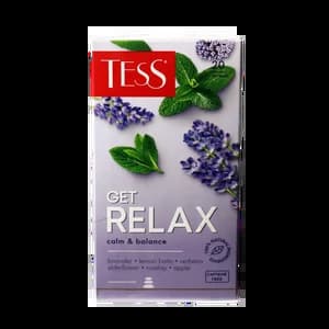 Чай Травяной Tess Get Relax 20шт