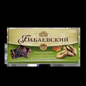 Шоколад Бабаевский орех и клен/сироп 100гр