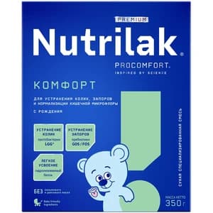 Cмесь молочная Nutrilak Premium комфорт с 0-12 мес 350гр