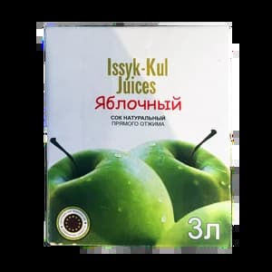 Соки Иссык-куля яблоко 3л