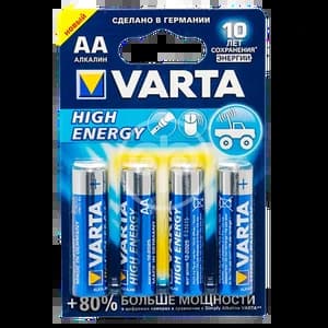 Батарейка Varta High/Energy LR6 АА